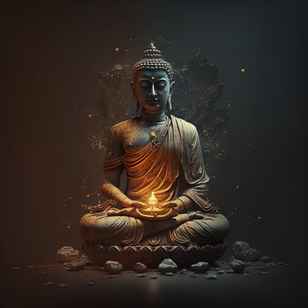 essay about buddha in kannada